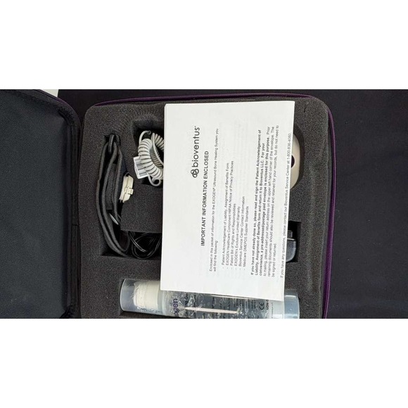 Exogen Bioventus Carrying Case gel armband manual Packet For Parts - Picture 6 of 16